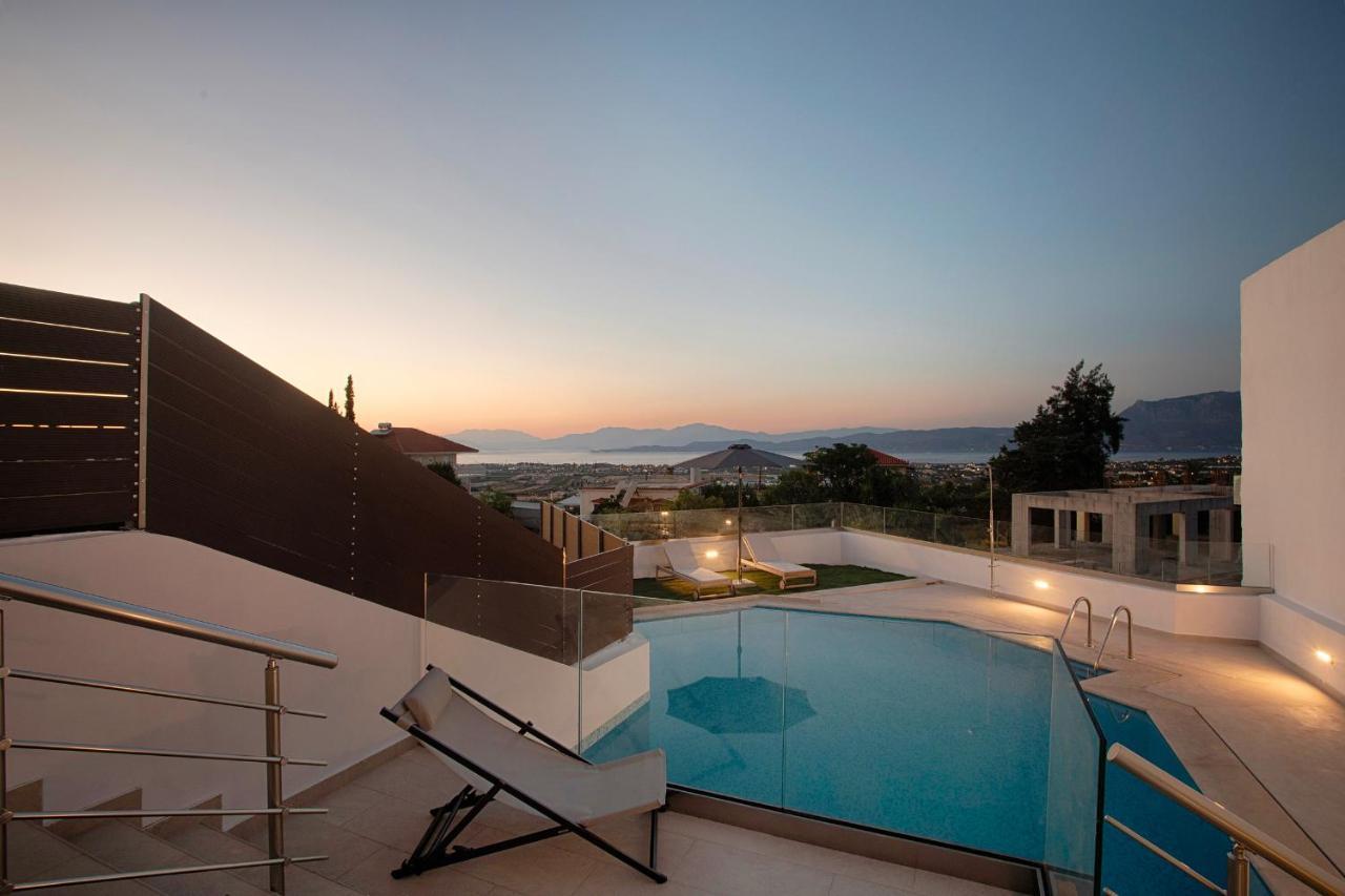 Serenity Villa Corinth Exteriör bild